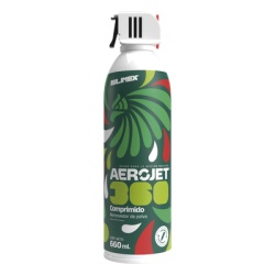 SILIMEX AEROJET360-MEX Removedor de polvo y residuos (aire comprimido) con aplicacion 360Âº para limpieza de equipos electronicos valvula anti-estallamiento 660 ml