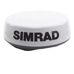 SIMRAD 000-14535-001 Radar Marino HALO24 / 48 NM de Alcance / Domo Compacto de 24 Pulgadas / Tecnologia de Compresion de Pulso / Velocidad de Rotacion 60 RPM / Tecnologia VelocityTrack Doppler / Compa