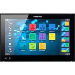 SIMRAD 151-10664-001 Pantalla Multifuncional / 16 Pulgadas / Full HD Ultra Brillante / Procesador Seis Núcleos / Pantalla Dividida 6 Paneles / NMEA 2000 / Bisel Incluido