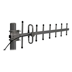 SINCLAIR SY307-SF7SNMABK Antena Yagi 360-380 MHz 10dB Ganancia 7 Elementos Anodizada en Negro 250 Watt N Macho.