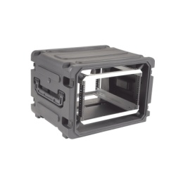 SKB 3SKB-R06U20W Gabinete Plastico Movil con Amortiguador con Rack de 19" 6 Unidades.