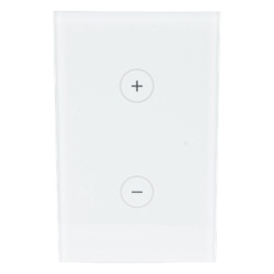 SMARTHOME BY EPCOM MHDT511 (ZWAVE) Dimmer panel tactil touch inalambrico Zwave Plus. Compatible con Hubitat HC8 Alula M2M otros