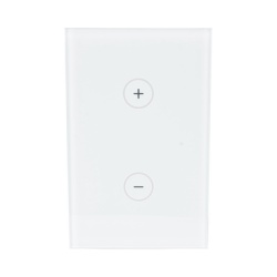SMARTHOME BY EPCOM MHDT511 (ZWAVE) Dimmer panel tactil touch inalambrico Zwave Plus. Compatible con Hubitat HC8 Alula M2M otros