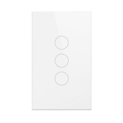 SMARTHOME BY EPCOM SHS413WWH (Wifi) Apagador switch inalambrico WIFI control de 3 regresos de carga 110V
