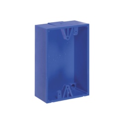 STI KIT-71100A-B Caja trasera de montaje color azul para estaciones de parada STOPPER