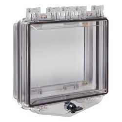 STI STI-7511C Caja Protectora de Policarbonato con Montaje de Pared