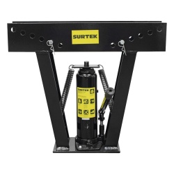 SURTEK SYS-DT12 Doblatubos hidraulico de 1/2" a 2" incluye dados con medidas capacidad 12 toneladas.