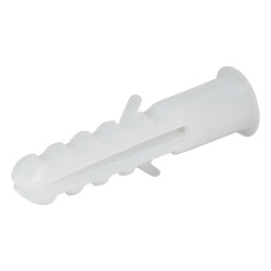SURTEK SYS-TQ8 Taquete blanco #8 / Bolsa con 25 piezas.