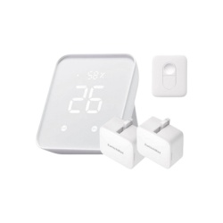 SWITCHBOT SWITCHBOTKHBR KIT Controlador HUB principal para dispositivos SwitchBot Senal Wifi y BLUETOOTH incluye 2 pulsadores y 1 control remoto