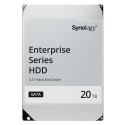 SYNOLOGY HAT5310-20T Disco Duro SATA de 3 5" Serie Enterprise HAT5300 | Capacidad 20 TB | 7200 RPM | Cache de 512 MB | MTBF 2.5 Millones de Horas | Carga de Trabajo 550 TB al Ano | Garantia de 3 Anos.