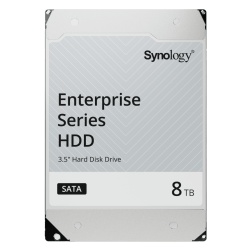 SYNOLOGY HAT53208T Disco Duro SATA de 3 5" Serie Enterprise HAT5300 / Capacidad 8TB / 7200 RPM / Cache de 512 MB / MTBF 2.5 Millones de Horas / Carga de Trabajo 550 TB/Ano / Tecnologia CMR / Garantia