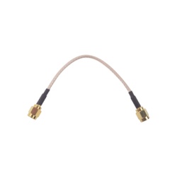 Syscom 2X-SMAI-316-10 Jumper y Cable de Red para Equipo de Redes Inalambricas SMA Macho Inverso en ambos extremos.