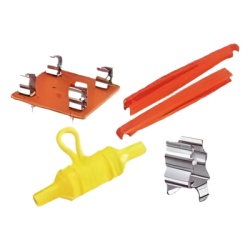 Syscom 441-R314C Fuse Holder en Plastico Negro para Panel 0.250 10A 250 VA.