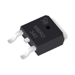 Syscom 863-MBRD340G Diodo Rectificador Schottky 3 Amp. 40 PIV para SMD Montaje DPAK Tipo Anodo Dual.