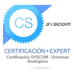 Syscom EXPERTCS Certificacion SYSCOM. Sistemas Analogicos.