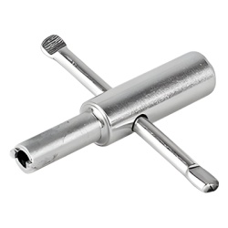 Syscom HER-4 Llave de tubo para desatornillar opresores de radios portatiles digitales KENWOOD.
