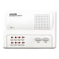 Syscom KIC-308 Sistema de intercomunicador manos libres para 8 extensiones