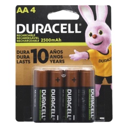 SYSCOM PARTS MN1500B4 Bateria Alcalina AA / DURACELL / 1.5 A No Recargable