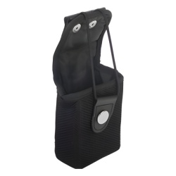 Syscom SFPU-B Funda en Nylon con Presilla para Cinto con Correa y Broche de Presion para Radios P110/GP300 (Universal).