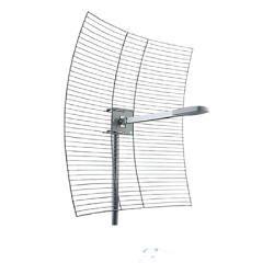 Syscom SYS2424G Antena Base Direccional Rango de Frecuencia 2400 - 2483 MHz 24 dBi de Ganancia.