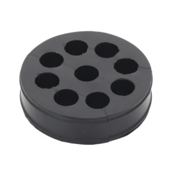 SYSCOM TOWERS CI912 Inserto de Caucho de 4" Con Nueve Orificios para Cable de 1/2 in