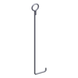 SYSCOM TOWERS SAZ-45 Ancla de piso para retenida para torre de 45 m tipo piso con galvanizado por electrolisis