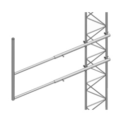 SYSCOM TOWERS SBL-35G Brazo tipo "F" para tramos STZ-35G galvanizado por inmersion en caliente.