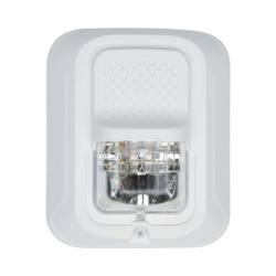 SYSTEM SENSOR SPSWL-P Bocina con Lampara Estroboscopica / Montaje en Pared / Color Blanco / sin Texto