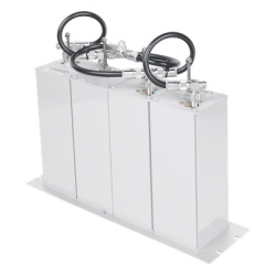 TELEWAVE INC TPRD-1544C Duplexer Compacto Pasa Banda-Rechazo de Banda 148-174 MHz 4Cav.(4" por Lado) 600 kHz 1.5 dB 350 Watt N Hembras.