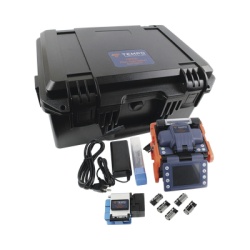 TEMPO FSP200-KIT1 Fusionadora de Fibra Optica de Alineacion por Nucleo con 6 Motores con Perdida Tipica (SM); 0.01 dB (MM); 0.04 dB) / Capacitacion Basica Virtual Gratuita