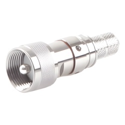 Times Microwave EZ-400-UM-X Conector UHF Macho Plegable con Pin Cautivo para cables RG8 - Img 2
