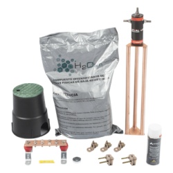 TOTAL GROUND KITMASTER30ABV2 Kit de tierra fisica modelo TG30AB con Electrodo Magnetoactivo capacidad: 30 AMP