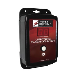 TOTAL GROUND TG-CDA Contador de Descargas Atmosfericas (Contador de Caida Rayos).