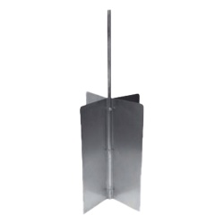 TOTAL GROUND TGTRHTINOX Electrodo Convencional Tipo Rehilete en Acero Inoxidable.