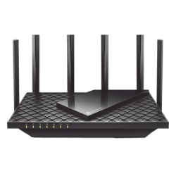 TP-LINK ARCHERAXE75 Router Triple Banda WiFi 6E / AX5400 MU-MIMO / 1 Puerto WAN 1 10/100/1000 Mbps / 4 Puertos LAN 10/100/1000 Mbps / 1 puerto USB 3.0 / 6 antenas de alta ganancia / OneMesh ?