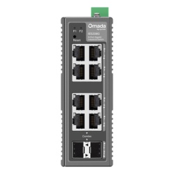 TP-LINK IES208G Switch Industrial Omada Easy Managed / 8 Puertos Gigabit (6Ã— RJ45 + 2Ã— RJ45/SFP Combo) / 16 Gbps Switching / -40Â°C a 75Â°C / Proteccion Rayos 6kV / Gestion Cloud / Montaje DIN Rail
