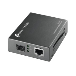 TP-LINK MC220L Convertidor Fibra Optica Monomodo o Multimodo / 1 Puerto SFP 1000 Mbps / 1 Puerto RJ45 10/100/1000 Mbps / Plug and Play