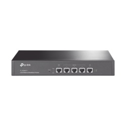 TP-LINK TL-R480T Router Balanceador de Carga Multi-Wan 1 puerto LAN 10/100 Mbps 1 puerto WAN 10/100 Mbps 3 puertos Auto configurables LAN/WAN Sesiones Concurrentes 30 000 para Negocios Pequenos y Medi