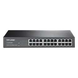 TP-LINK TL-SF1024D Switch no administrable de 24 puertos 10/100 Mbps para escritorio/rack