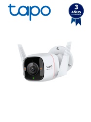 TP-LINK TPL0150014 TP-LINK - TAPO C325WB - Camara WIFI para exterior 2K Color Pro 24/7 Lente Super Apertura F1.0 Deteccion persona animal y Vehiculo soporta 512GB Micro SD.