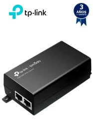 TP-LINK TPL2350006 TP-LINK -TL-POE160S - Inyector PoE/ 2 puertos Gigabit Ethernet/ Suministro de Hasta 30W/ Cumple con estandar PoE IEEE802.3 AF & AT/ Instalacion Plug and Play