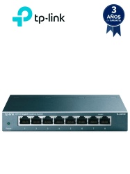 TP-LINK TPL3700022 TP-LINK TL-SG108 - Switch Gigabit no administrable de 8 puertos 10/100/1000 Mbps.
