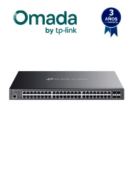 TP-LINK TPL3720028 TP-LINK - SG3452XP / Switch Jetstream Administrable / 48 Puertos PoE 10/100/1000 Mbps RJ45 / 4 Puertos 10GE SFP L2 / Compatible con Administracion Centralizada OMADA SDN
