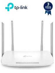 TP-LINK TPL4240006 TP-LINK EC220-G5 - AC1200 Wireless Dual Band Gigabit Router/ 300Mbps a 2.4GHz 867Mbps a 5GHz/ IPv6/ 4 antenas externas omnidireccional/ 3 Puertos LAN 10/100/1000 Mbps/ 1 Puerto WAN