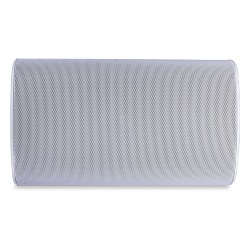 TRUAUDIO OP6-WT Altavoz Exterior | 2 Vias | Controlador de 6 5" | Tweeter de 1" | Radiador que Mejora los Graves | Tecnologia de Montaje de Bloqueo Rapido | 120 W | 8? | Blanco