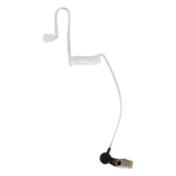 TX-880 Tubo Acústico de Repuesto / Grado Médico PU / Clip de Sujeción / Transductor 120 dB / Compatible con Series TXEH