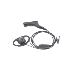 TX PRO TX-160N-M09 Micrófono de Solapa con Auricular / Gancho en D Ajustable / Cable PU Reforzado con Kevlar / PTT Ergonómico Integrado / Conector M09 / Diseño Discreto - Img 3