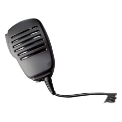 TX PRO TX-302-H02 Micrófono-Bocina para Radio / Diseño Compacto y Ligero / Entrada 3.5 mm para Audífonos / Cable Reforzado con Kevlar 40 kg / Clip Rotativo Ajustable / PTT Táctil