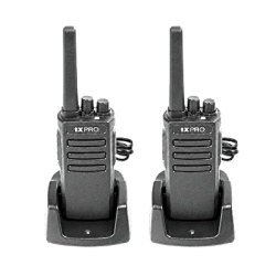TX PRO TX600DUO Par de Radios Portátiles Analógicos / UHF 400-470 MHz / 5W / 16 Canales / Scrambler / CTCSS/DCS / VOX y Scan - Img 2