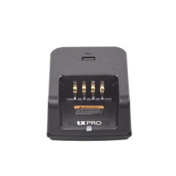 TX PRO TXCAR50A Cargador Rapido de Escritorio para Radios TXR59/ TXR50/TXR58